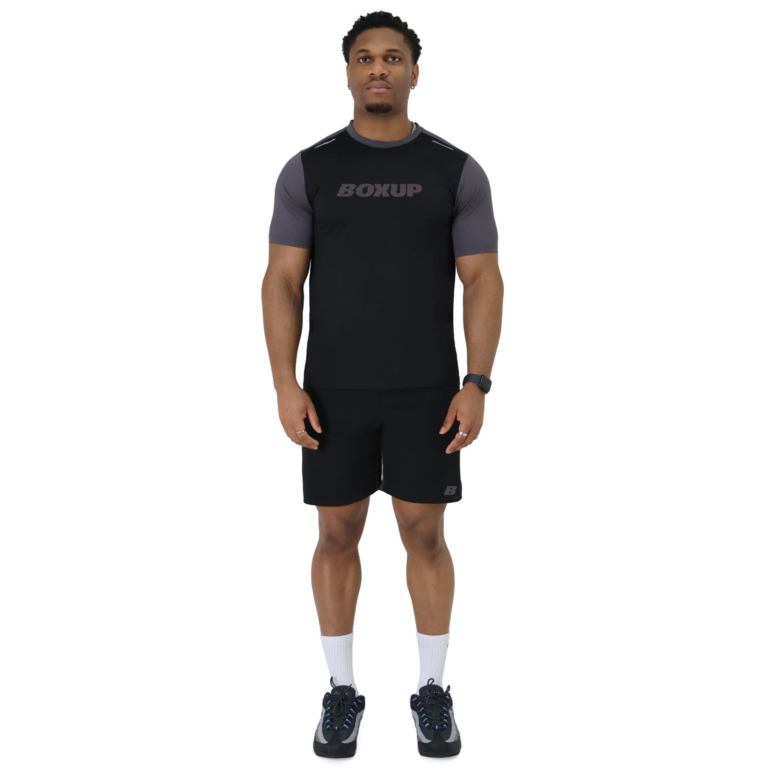 Mens Black & Charcoal Technical Set – Boxup